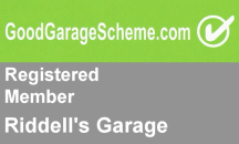 Good Garage Scheme registered member: Riddell's Garage
